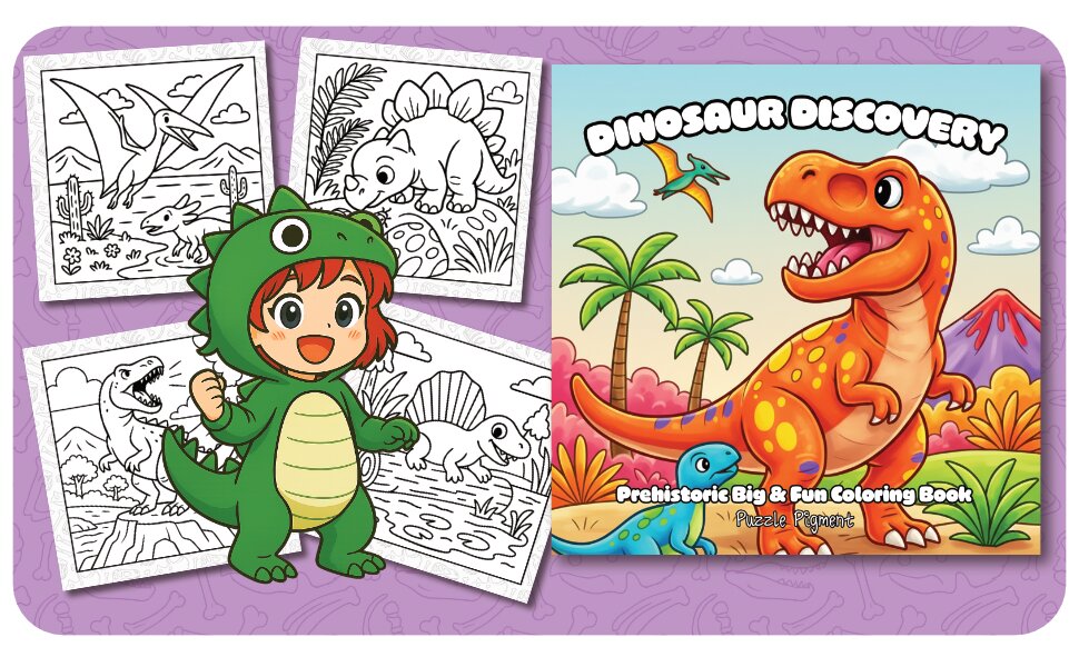 Sample page 1 from Dinosaur Discovery