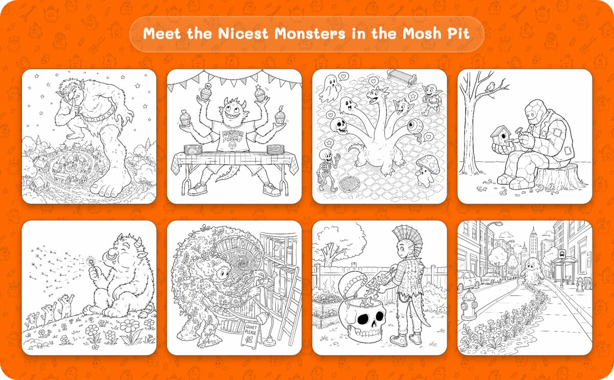 Sample page 2 from Punk Monster Kindness