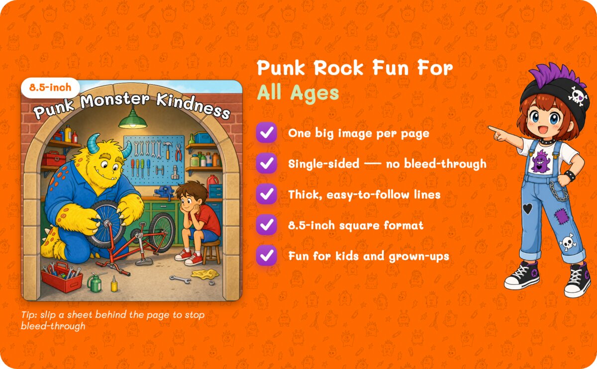 Sample page 3 from Punk Monster Kindness