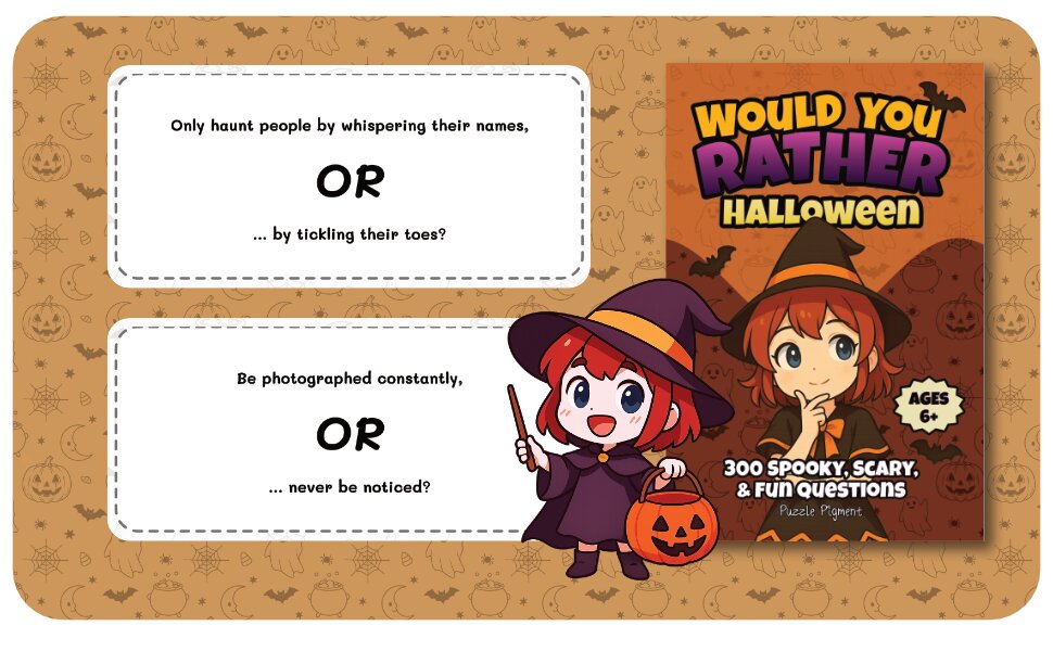Sample page 1 from Would You Rather Halloween