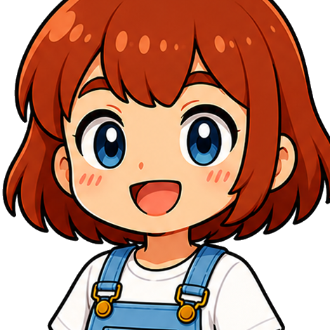 Emma the Puzzle Pigment mascot