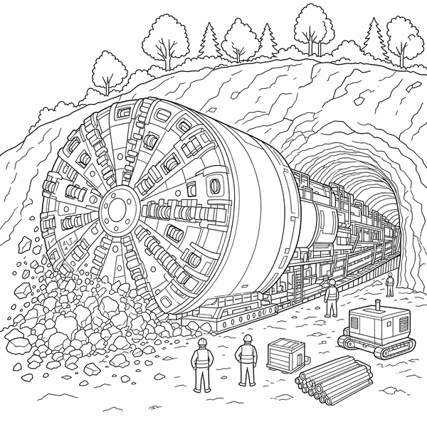 Steel and Big Wheels coloring page 1