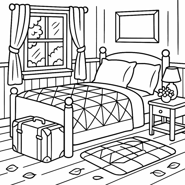 Thankful Harvest coloring page 2